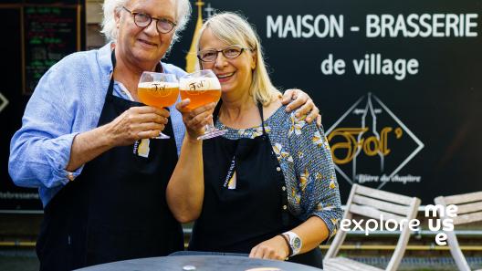 Nadine et Etienne, les brasseurs de la FOL'