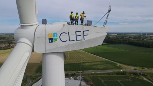 (éolienne CLEF)