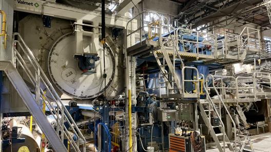 Ligne de production Ahlstrom Malmedy